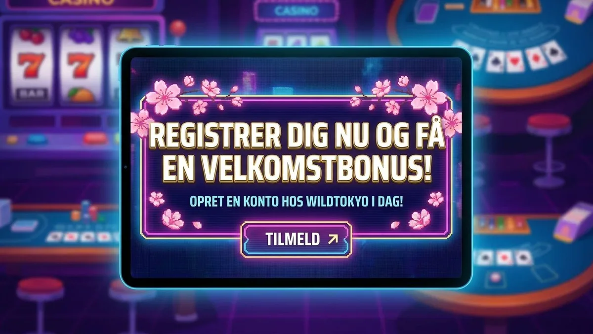 Registrering med bonus